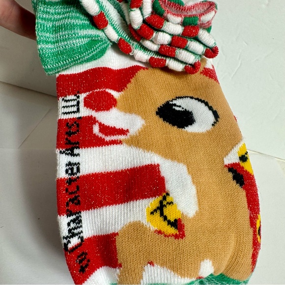 New Christmas themed holiday socks. 9 pairs of trainer socks. - Picture 12 of 12